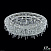 Хрустальная потолочная светодиодная люстра APL LED Rimini S501.0.60.F.4000