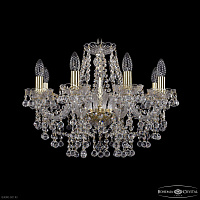 Хрустальная подвесная люстра Bohemia IVELE Crystal 1409/8/195 G
