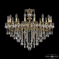 Подвесная хрустальная люстра Bohemia Ivele Crystal Verona 72201/16/300 B GB