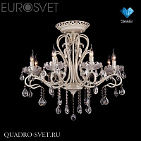 Люстра потолочная EUROSVET 12205 12205/8 белый Strotskis
