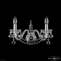 Бра хрустальное Bohemia IVELE Crystal 1411B/2/160 Ni Balls