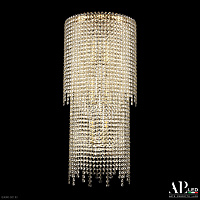 Бра хрустальное APL LED Sicilia SH500.B4.35-75.B.Gd.E14