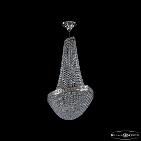 Хрустальная подвесная люстра Bohemia IVELE Crystal 19323/H2/80IV Ni