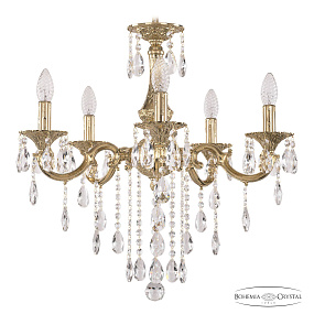 Подвесная хрустальная люстра Bohemia Ivele Crystal Verona 72101/5/175 B G
