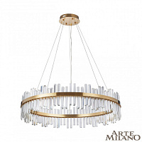 Большая хрустальная светодиодная люстра Arte Milano 312033/D1000 BS