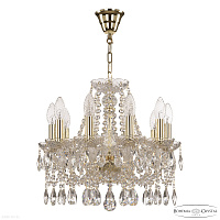 Хрустальная подвесная люстра Bohemia IVELE Crystal 107/10/141 G