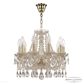 Хрустальная подвесная люстра Bohemia IVELE Crystal 107/10/141 G