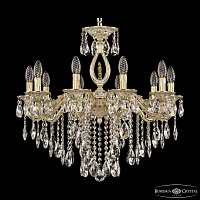 Подвесная хрустальная люстра Bohemia Ivele Crystal Florence 71402/10/210 B GW FH1S