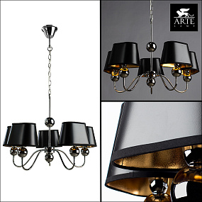 Люстра подвесная Arte Lamp TURANDOT A4011LM-5CC