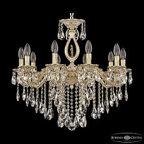Подвесная хрустальная люстра Bohemia Ivele Crystal Florence 71402/10/210 B GW FH1S