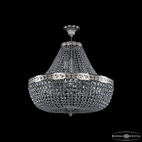 Хрустальная подвесная люстра Bohemia IVELE Crystal 19111/H1/60IV Ni C1