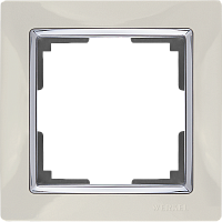 Рамка на 1 пост (слоновая кость) Werkel WL03-Frame-01-ivory