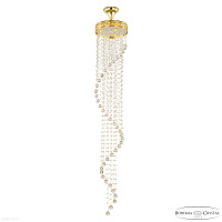 Каскадная хрустальная люстра Bohemia IVELE Crystal 83131/30IV-165 G