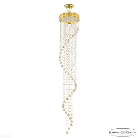 Каскадная хрустальная люстра Bohemia IVELE Crystal 83131/30IV-165 G