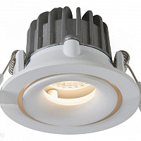 Встраиваемый светильник Arte Lamp Apertura A3307PL-1WH