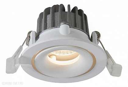 Встраиваемый светильник Arte Lamp Apertura A3307PL-1WH