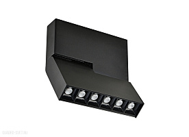 Трековый светодиодный светильник для магнитного шинопровода Donolux Eye turn DL18786/06M Black