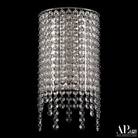 Бра хрустальное светодиодное APL LED Rimini S500.B5.16-32.B.4000