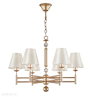 Подвесная люстра Crystal Lux FLAVIO SP6 GOLD