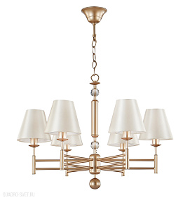 Подвесная люстра Crystal Lux FLAVIO SP6 GOLD