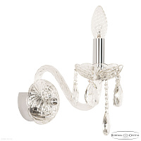 Бра хрустальное Bohemia IVELE Crystal 101B/1/165 Ni