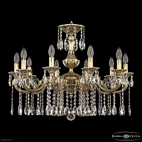 Хрустальная подвесная люстра Bohemia IVELE Crystal AL78101/10/250 A AGB