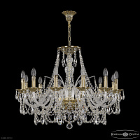 Большая хрустальная люстра Bohemia IVELE Crystal 16211/12/300 GB