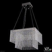 Хрустальная подвесная светодиодная люстра APL LED Sicilia SH04.42.C.Ni.4000