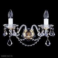 Бра хрустальное ArtGlass KIM II. VA-PE CE