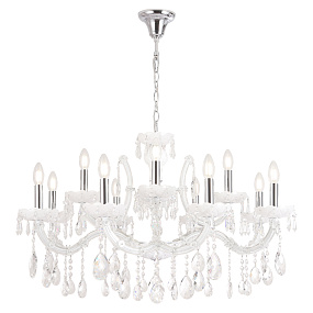 Большая хрустальная люстра Crystal Lux BLANCA re SP12