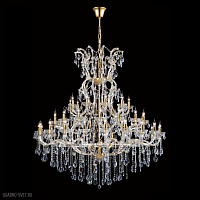 Большая хрустальная люстра Crystal Lux HOLLYWOOD SP53 GOLD