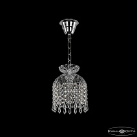 Хрустальный подвесной светильник Bohemia IVELE Crystal 14783/16 Ni Drops