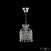 Хрустальный подвесной светильник Bohemia IVELE Crystal 14783/16 Ni Drops