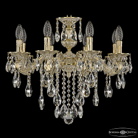 Подвесная хрустальная люстра Bohemia Ivele Crystal Florence 71202/8/175 B GW
