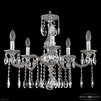 Хрустальная подвесная люстра Bohemia IVELE Crystal AL78101/5/175 A CG