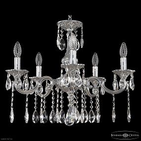 Хрустальная подвесная люстра Bohemia IVELE Crystal AL78101/5/175 A CG