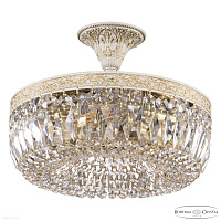 Хрустальная потолочная люстра Bohemia IVELE Crystal AL19041/35OL WMG