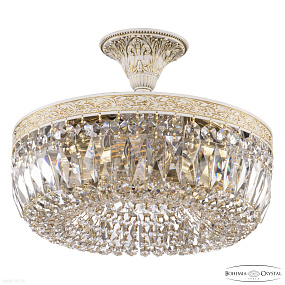 Хрустальная потолочная люстра Bohemia IVELE Crystal AL19041/35OL WMG