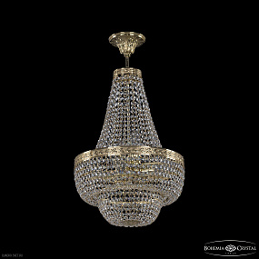 Хрустальная подвесная люстра Bohemia IVELE Crystal 19091/H2/35IV G