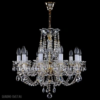 Подвесная хрустальная люстра ArtGlass ANJA X. CE