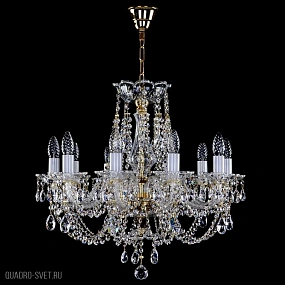 Подвесная хрустальная люстра ArtGlass ANJA X. CE