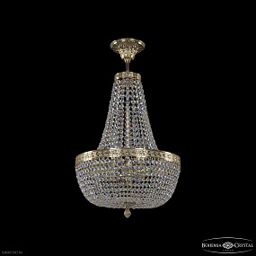 Хрустальная подвесная люстра Bohemia IVELE Crystal 19051/H2/35IV G C1