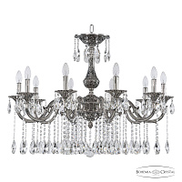 Подвесная хрустальная люстра Bohemia Ivele Crystal Verona 72101/10/300 A NB