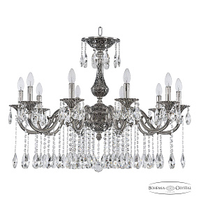 Подвесная хрустальная люстра Bohemia Ivele Crystal Verona 72101/10/300 A NB