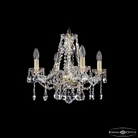 Хрустальная подвесная люстра Bohemia IVELE Crystal 1413/4/165/G