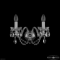 Бра хрустальное Bohemia IVELE Crystal 1402B/2/160 Ni