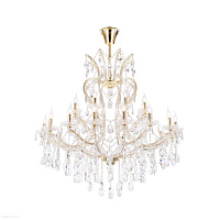Большая хрустальная люстра Maytoni Doris DIA881-PL-24-G