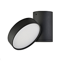Светодиодный накладной светильник Donolux Moon DL18811/15W Black R Dim