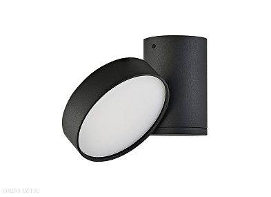 Светодиодный накладной светильник Donolux Moon DL18811/15W Black R Dim