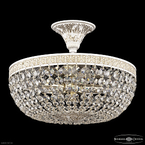 Хрустальная потолочная люстра Bohemia IVELE Crystal AL19111/35FL WMG